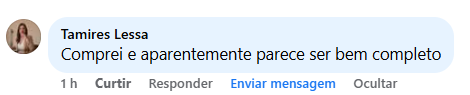 Depoimento de cliente