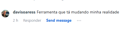 Depoimento de cliente