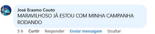 Depoimento de cliente