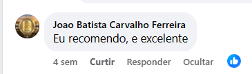Depoimento de cliente